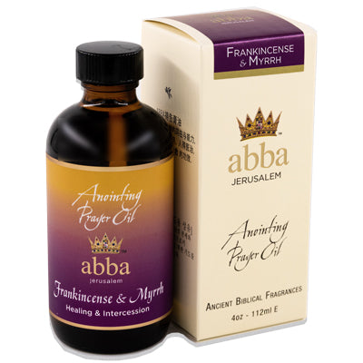 Abba Oil Anointing Oil "Pray for The Peace" Frankincense and Myrrh    (4 oz.)