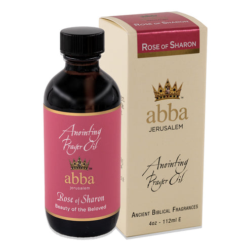 Abba Oil Anointing Oil Rose of Sharon 4 oz