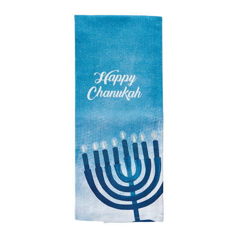 Chanukah "Sapphire Collection" Tea Towel ITEM TXH-T-W-5