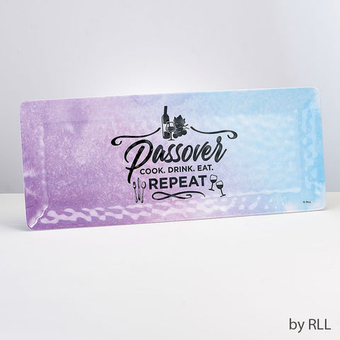 Passover "Passover Splash" Rectangle Melamine Tray ITEM 80203