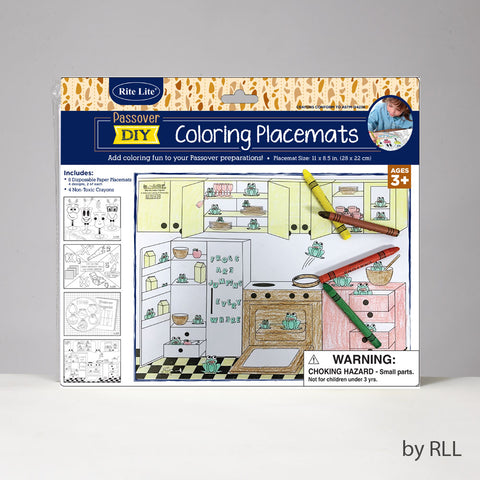 Passover Coloring Placemats  TYKP-MAT-2