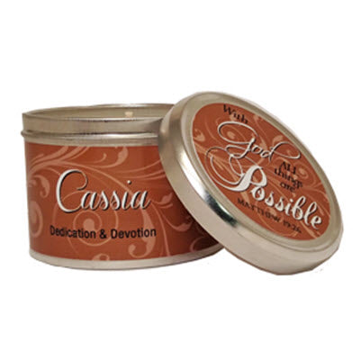 Abba Oil Candle Tin Cassia