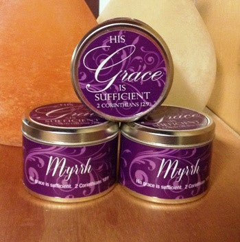Abba Oil Candle Tin Myrrh