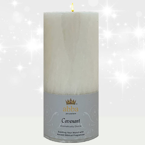 Abba Oil Pillar Candle Covenant 3 x 4