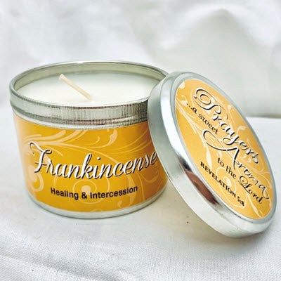 Abba Oil Candle Tin Frankincense