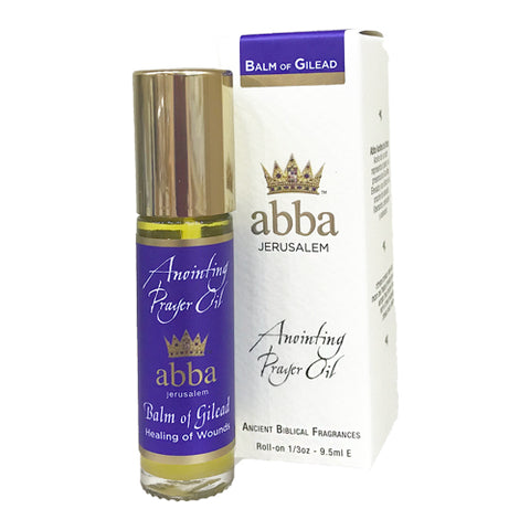 Abba Oil Anointing Oil Balm of Gilead - Healing of Wounds (1/3 oz)