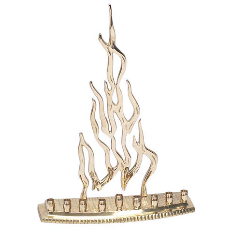 Chanukah Chanukkiah Brass M-1025