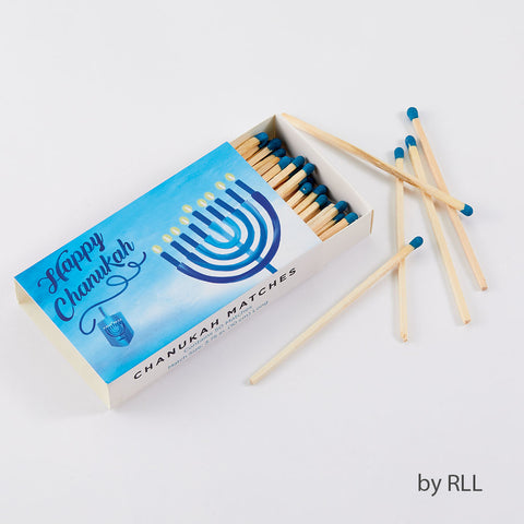Chanukah Matches in Rectangular Gift Box
