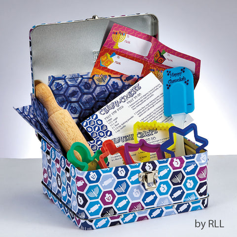 Chanukah Baking Set in Collectible Tin TY-BAKE