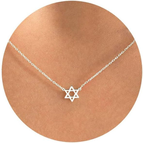 Necklace  Vriua Silver Star of David