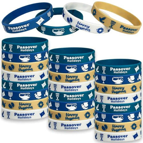 Bracelets Passover Rubber Bracelets