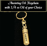 Abba Oil Anointing Oil Keychain