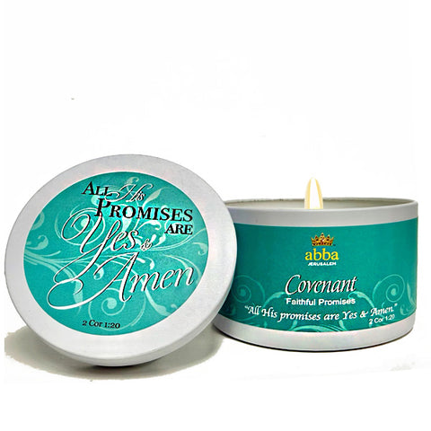 Abba Oil Candle Tin Covenant 8 oz