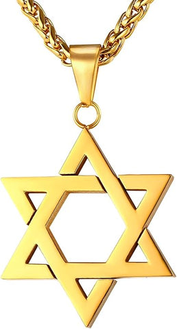 Necklace  U7 Star of David Necklace