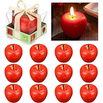 Rosh Hashanah 3D Apple Shape Candle