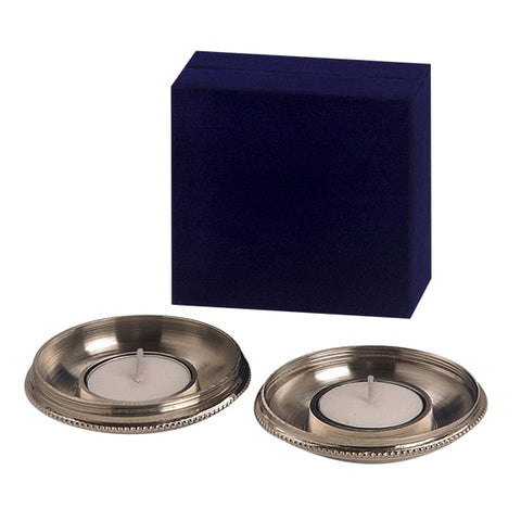 Candle Travel (pair) Silver CHT-28V for Tealights
