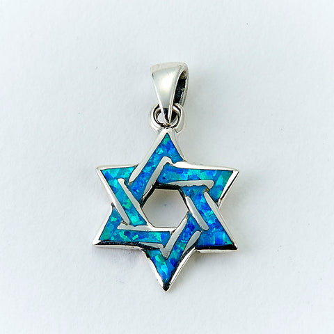 Necklace  Sterling Silver Star of David JPE-273