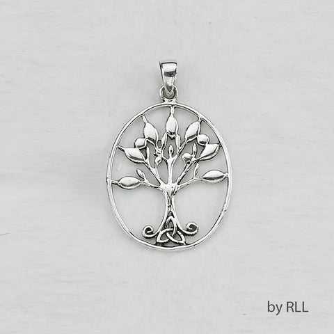 Necklace  Sterling Silver Tree of Life JPE-7039
