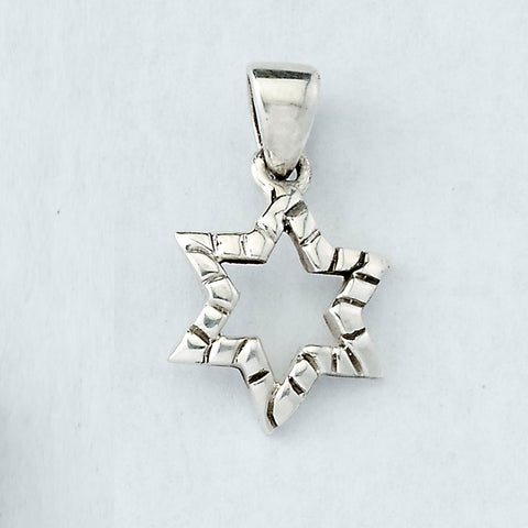 Necklace  Sterling Silver Star of David JPE-5037