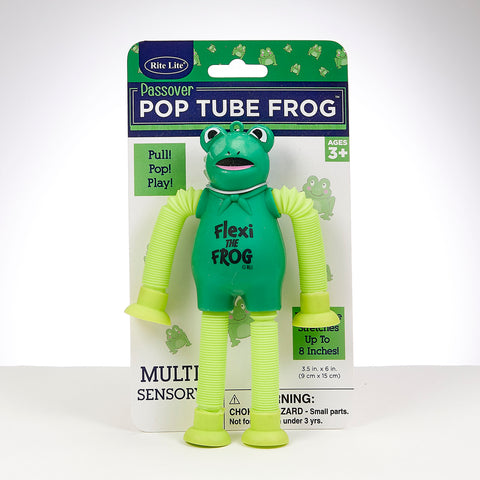 Passover "Flexi The Frog" Tube Toy