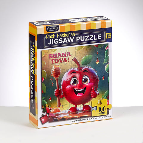 Rosh Hashanah 100 Piece Shana Tova Jigsaw Puzzle)