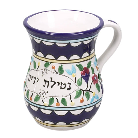 Wash Cup Hand Painted Ceramic Washing Cup