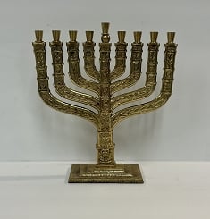 Chanukah Chanukkiah Silver-plated M-439