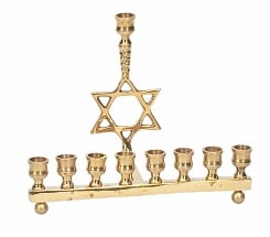 Chanukah Chanukkiah Brass M-4782