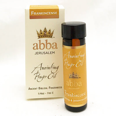 Abba Oil Anointing Oil Frankincense (1/4 oz) – Beth Messiah Resource Center