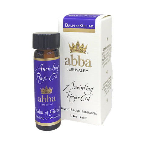 Abba Oil Anointing Oil Balm of Gilead - Healing of Wounds (1/4 oz)