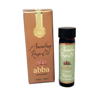 Abba Oil Anointing Oil Hyssop (1/4 oz)