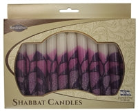 Candles Shabbat  - Tree Purple  SC-SHTR-P