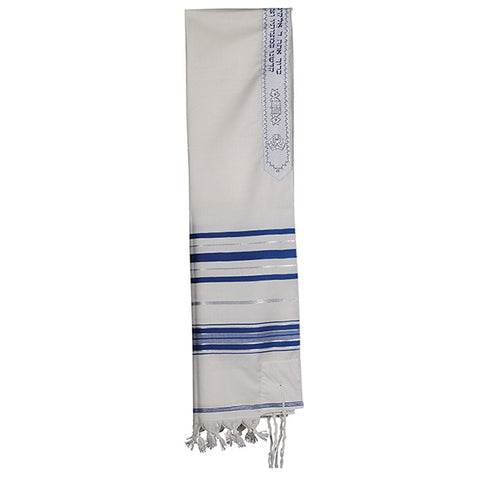 Tallit Blue and Silver TAL 84/24